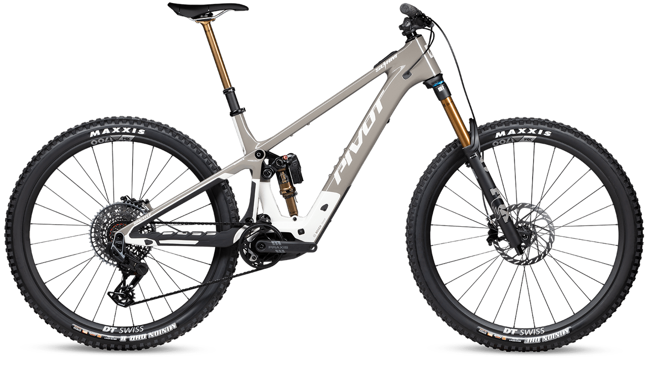 Celoodpružené elektrokolo Pivot SL/AM Pro X0 Eagle Transmission Barva: Brownstone, Velikost: XS