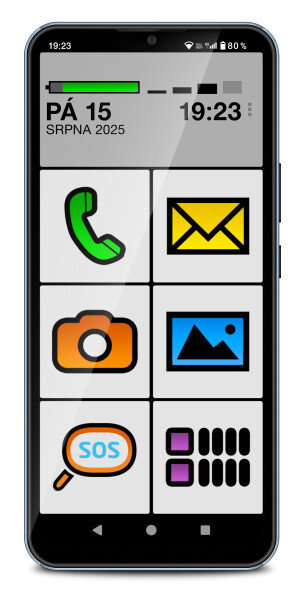 Aligator S6700 Senior 4GB/128GB modrá