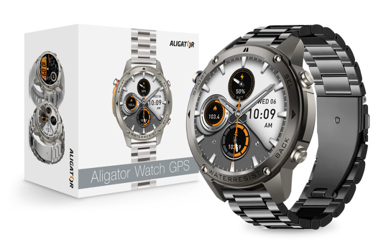 Aligator Watch GPS černá