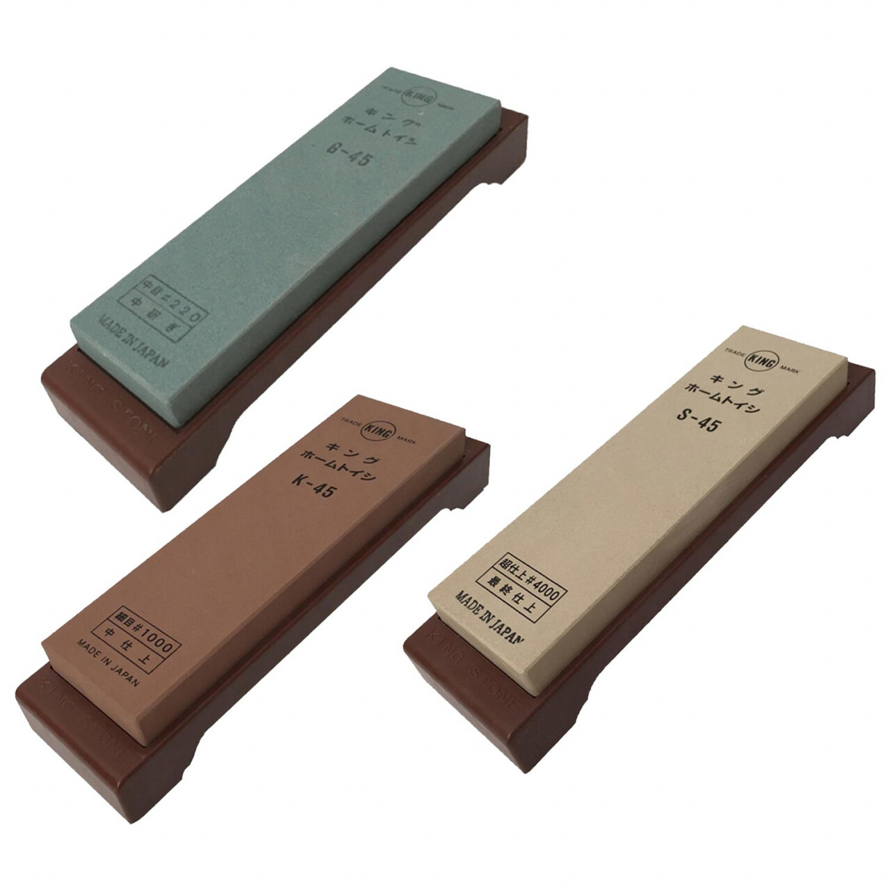 Sada brusných kamenů King Home
