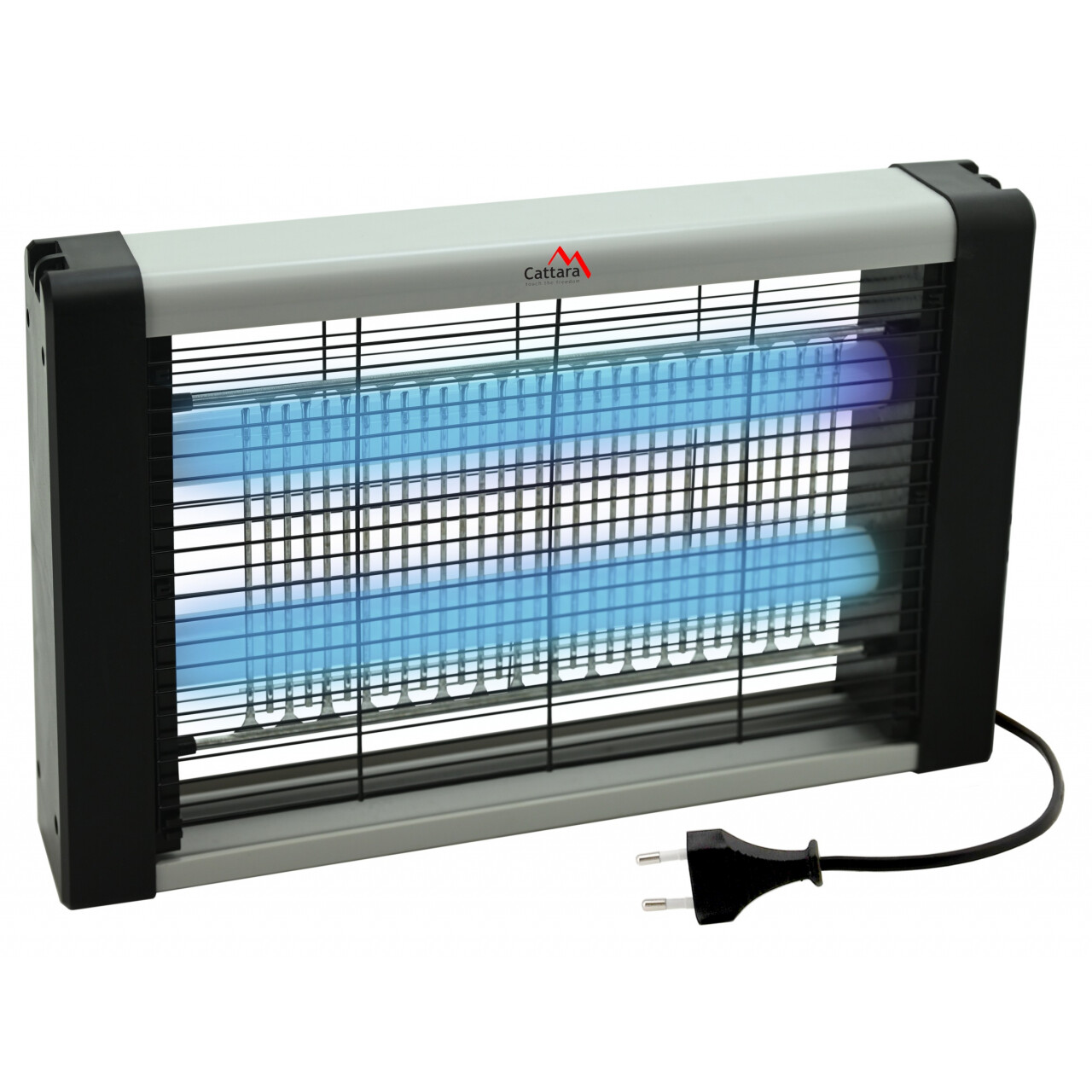Lapač hmyzu Cattara UV Glow 2,1W 230V - černý-stříbrný