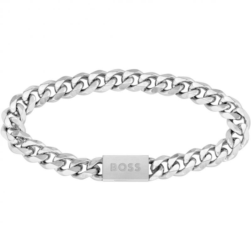 Hugo Boss Stylový ocelový náramek 1580144 17,5 cm