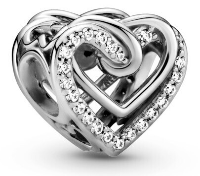 Pandora Stříbrný korálek Srdce 799270C01