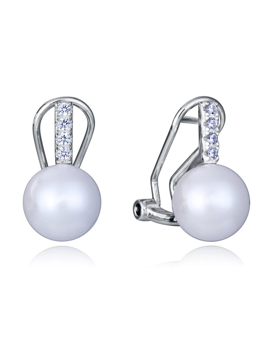 Viceroy Půvabné stříbrné náušnice s perličkami 2328E000-60