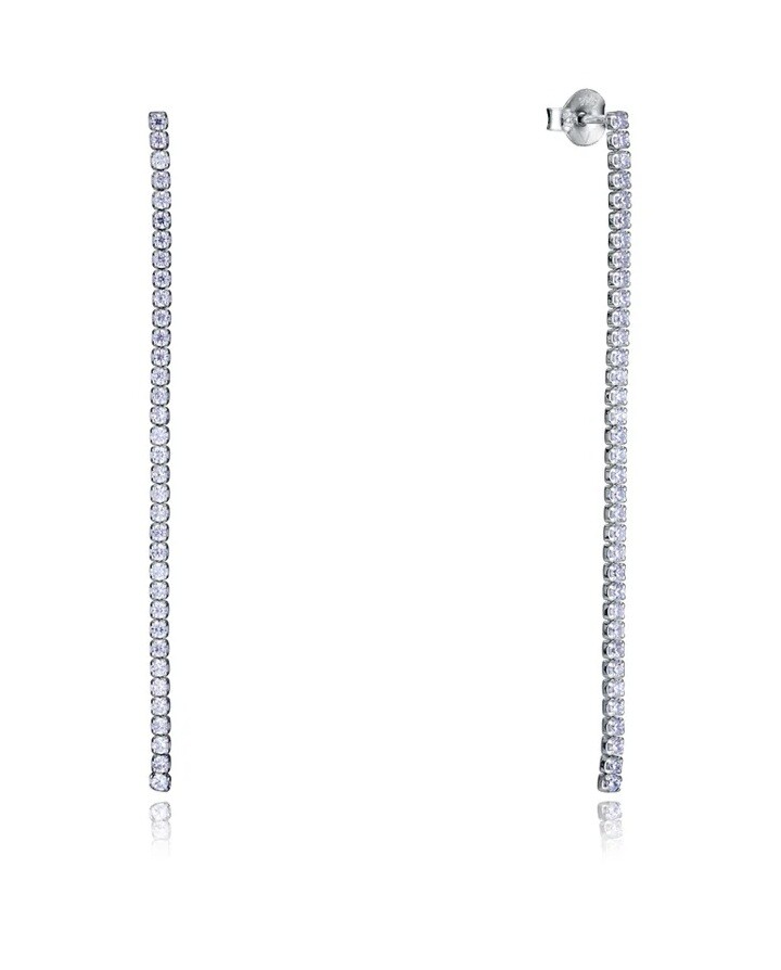 Viceroy Dlouhé stříbrné náušnice Tennis 2316E000-30