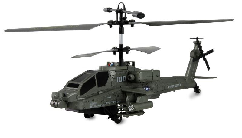Amewi RC koaxiální vrtulník Apache AH-64 RTF