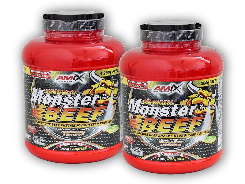 Amix 2x Anabolic Monster BEEF 90% Protein 2200g