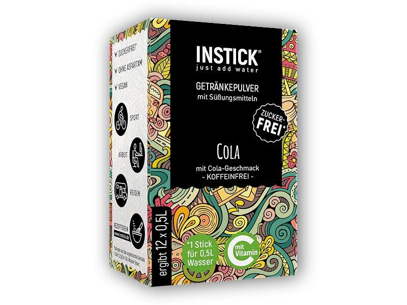 Instick 12x nápoj bez cukru 2.5g