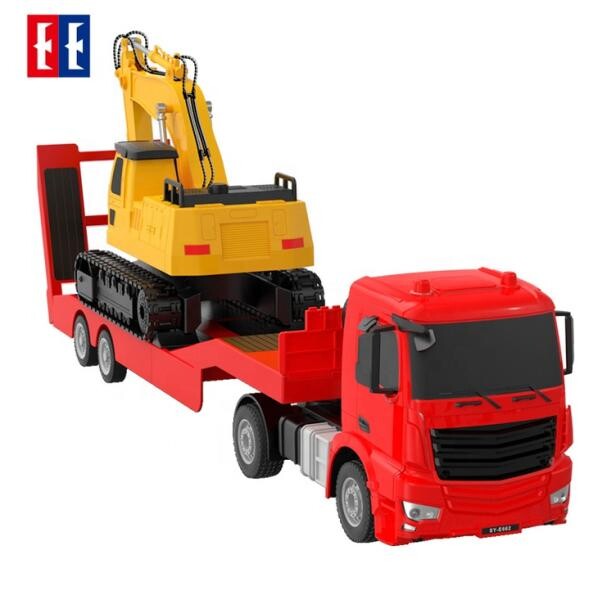 IQ models RC tahač Mercedes-Benz s bagrem