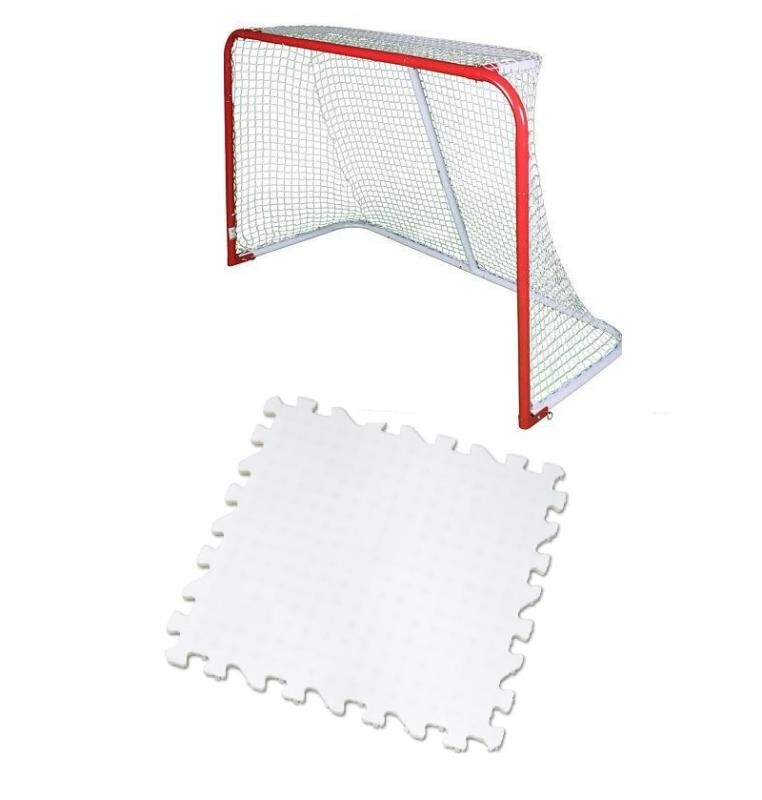 Merco Goal hokejová branka, skládací + Winnwell Dryland Tiles (10ks) střelecká deska