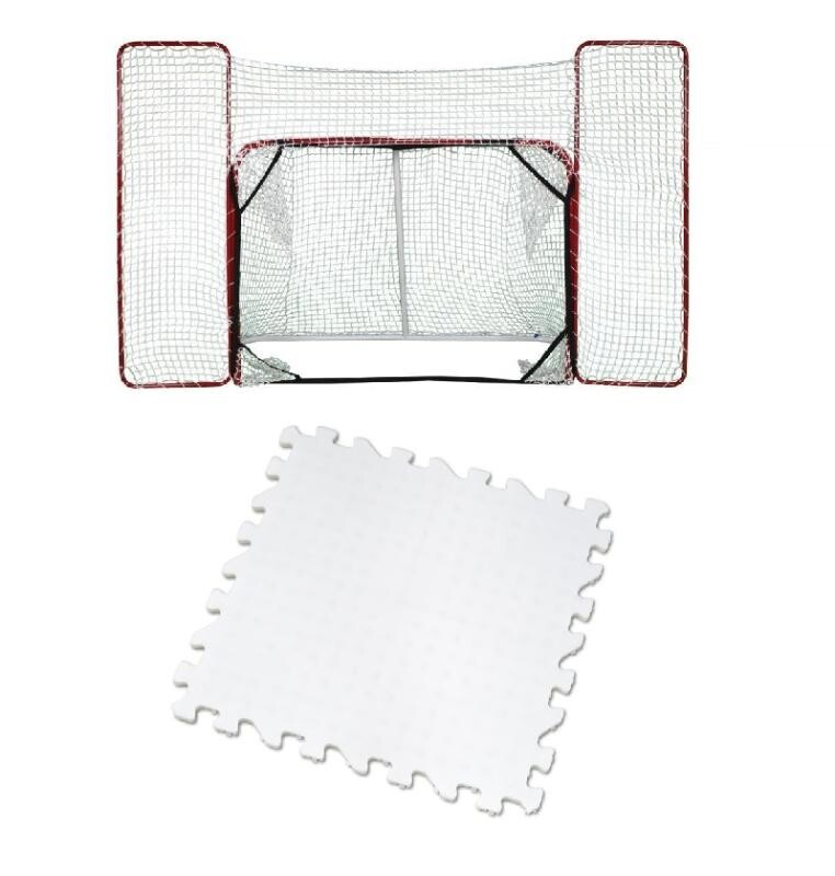 Merco Target branka s postranní sítí + Winnwell Dryland Tiles (10ks) střelecká deska