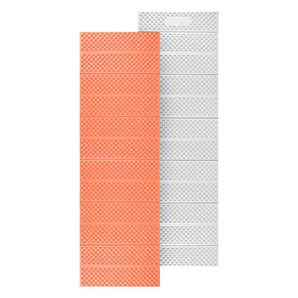 Nils Skládací pěnová karimatka Camp NC1768 s reflexní vrstvou oranžová