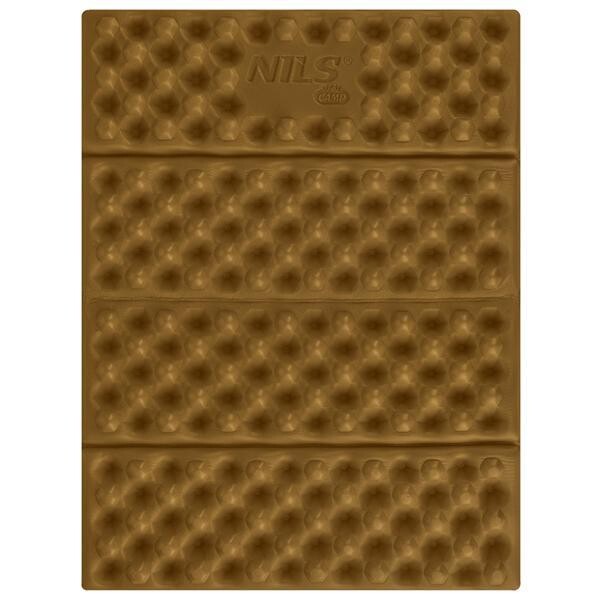 Nils Skládací pěnové sedátko s reflexní vrstvou Camp NC17105 hnědé