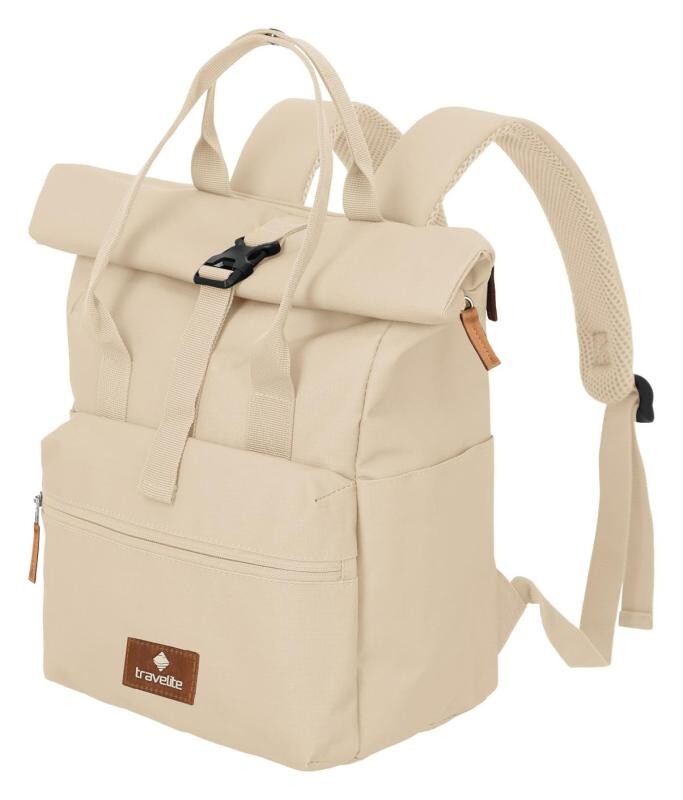 Travelite Basics Short Handle Roll-up Off-white batoh