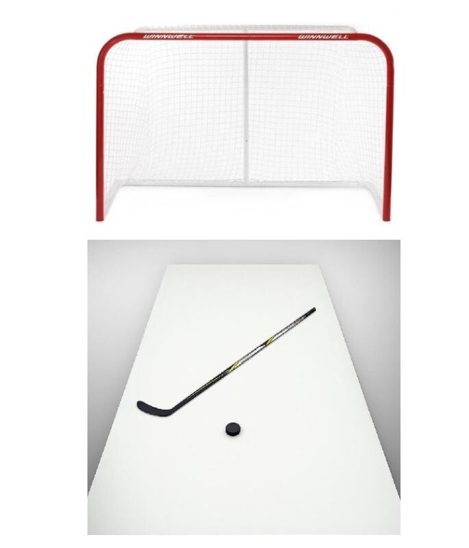 WINNWELL 72 hokejová branka + Sport365 střelecká deska 200x100x0,2 cm
