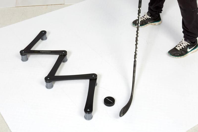 Winnwell Basic Passing Aid nahrávač + Winnwell Basic Stickhandling Aid + Sport365 deska 300x150x0,3 cm