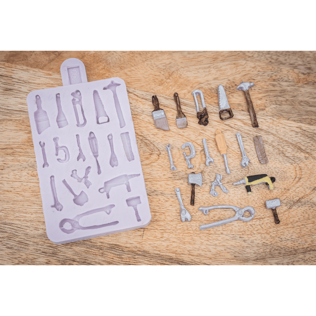 Silikonová forma miniaturní nářadí - Karen Davies