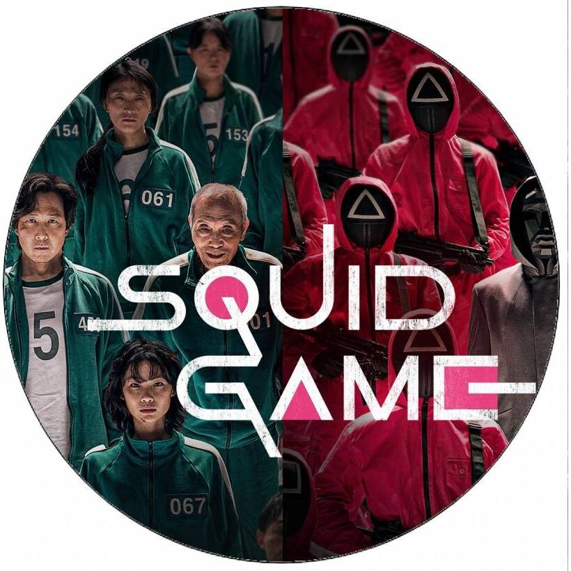 Jedlý papír Squid Game - Hra na oliheň 19,5cm - Pictu Hap