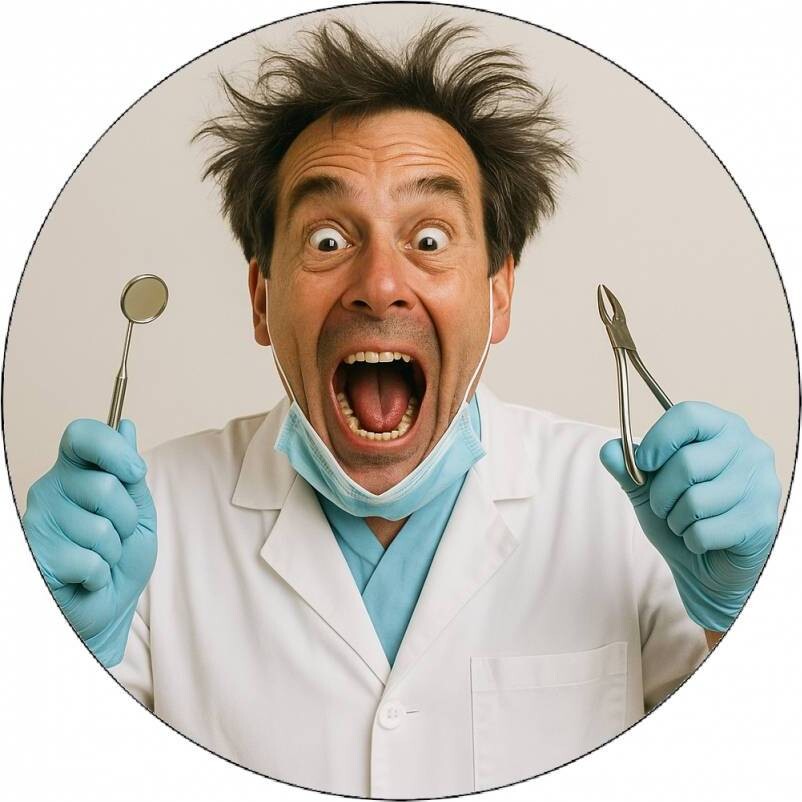 Jedlý papír zubař 19,5cm - Pictu Hap