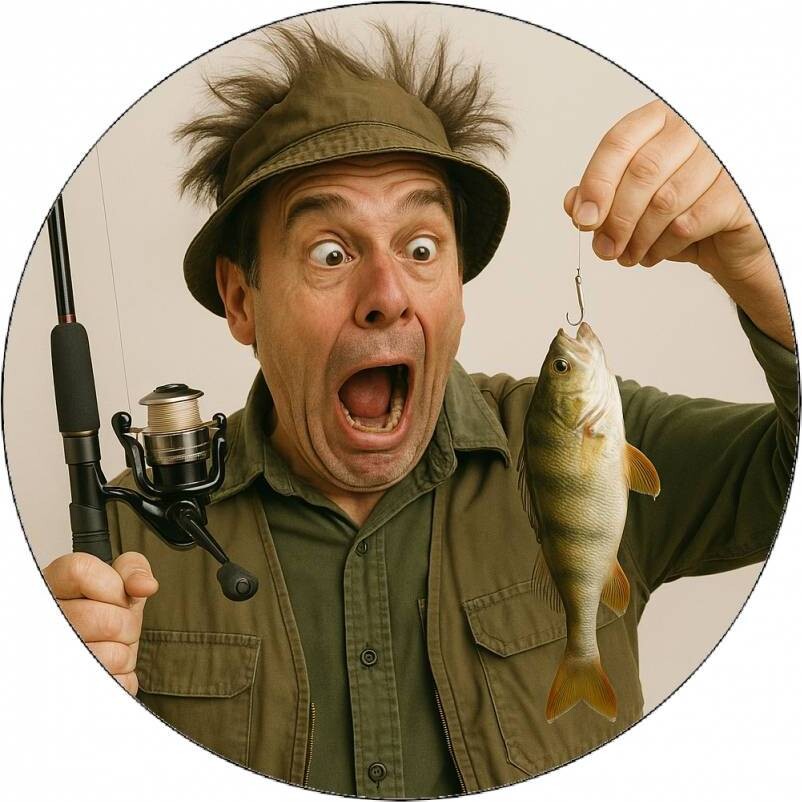 Jedlý papír rybář - ryba sama skáče na háček 19,5cm - Pictu Hap