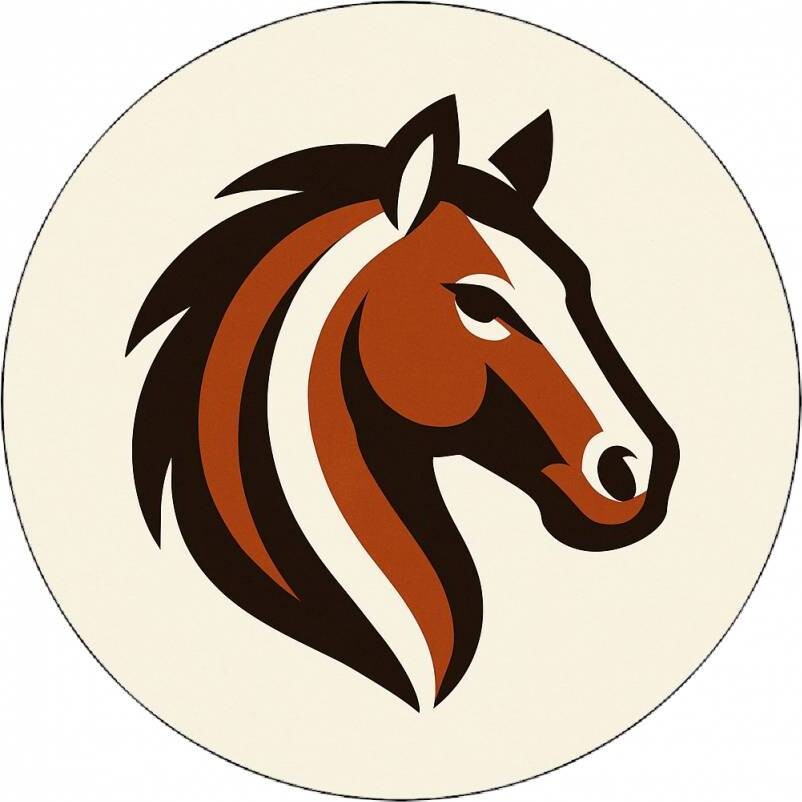 Jedlý papír kůň logo 19,5cm - Pictu Hap