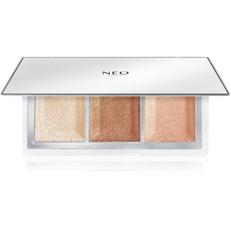 NEO MAKE UP Intense Serum Shine Is Mine paleta rozjasňovačů 12 g