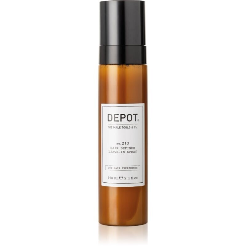 DEPOT 200 HAIR TREATMENTS NO.213 HAIR DEFINER LEAVE-IN SPRAY hydratační kondicionér ve spreji 150 ml