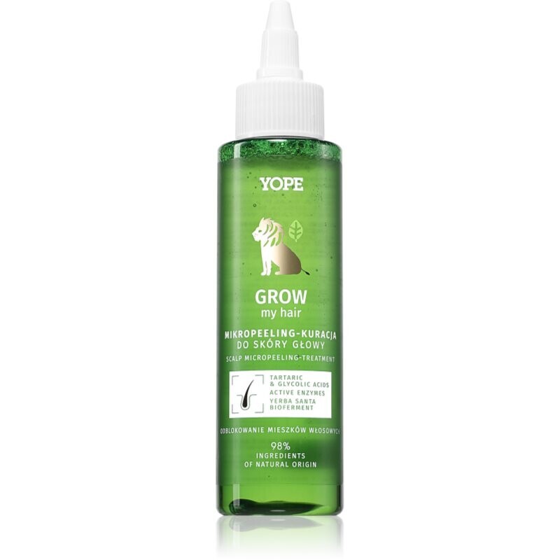 Yope Grow My Hair peeling na vlasovou pokožku 115 ml