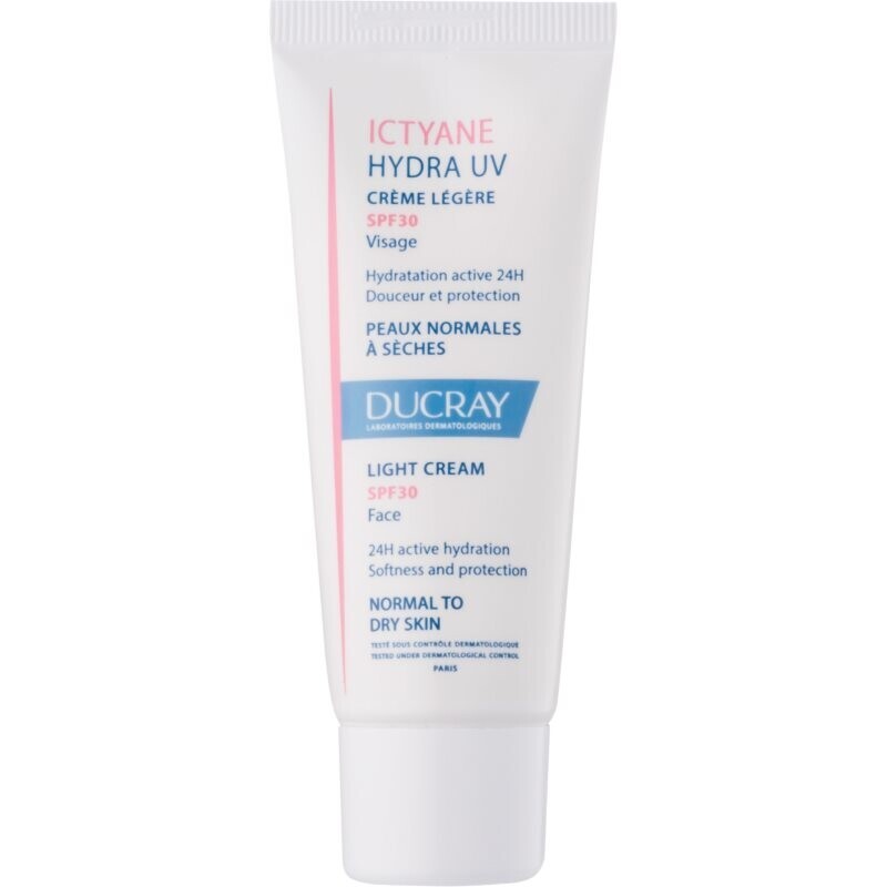 Ducray Ictyane lehký krém pro normální až suchou pleť SPF 30 40 ml
