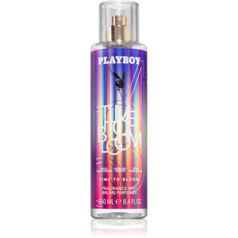 Playboy Time to Bloom tělový sprej pro ženy 250 ml