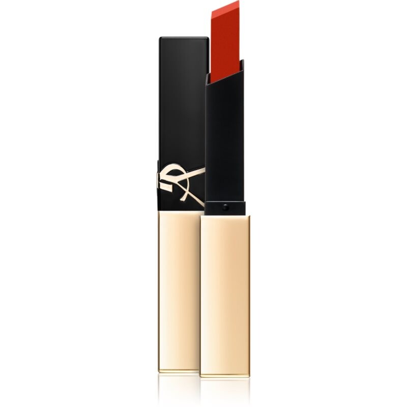 Yves Saint Laurent Rouge Pur Couture The Slim tenká matující rtěnka s koženým efektem odstín 1988 2.2 g