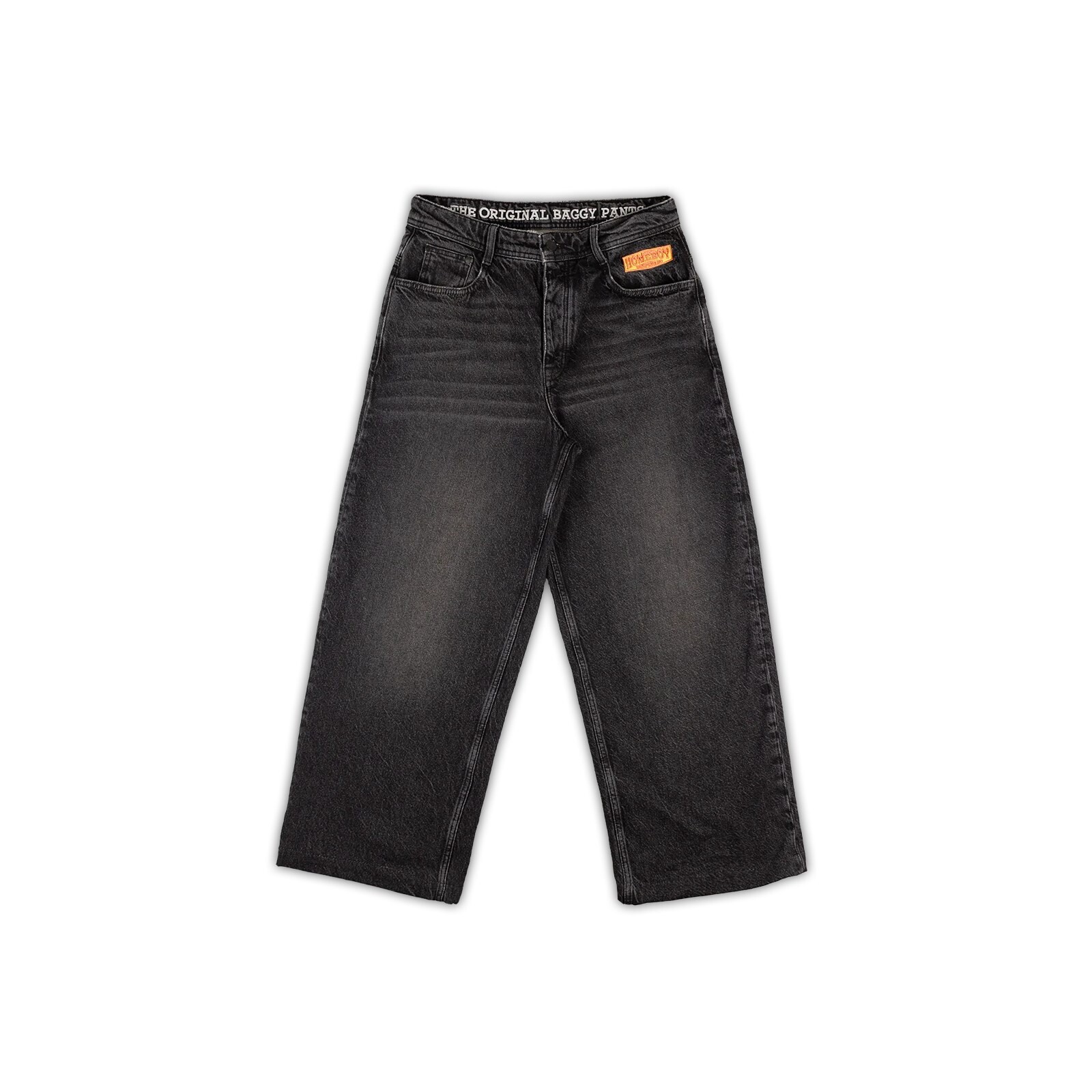 kalhoty HOMEBOY - X-Tra Desperado Denim Vintage Black (VINTAGE BLACK-87) velikost: 34/34