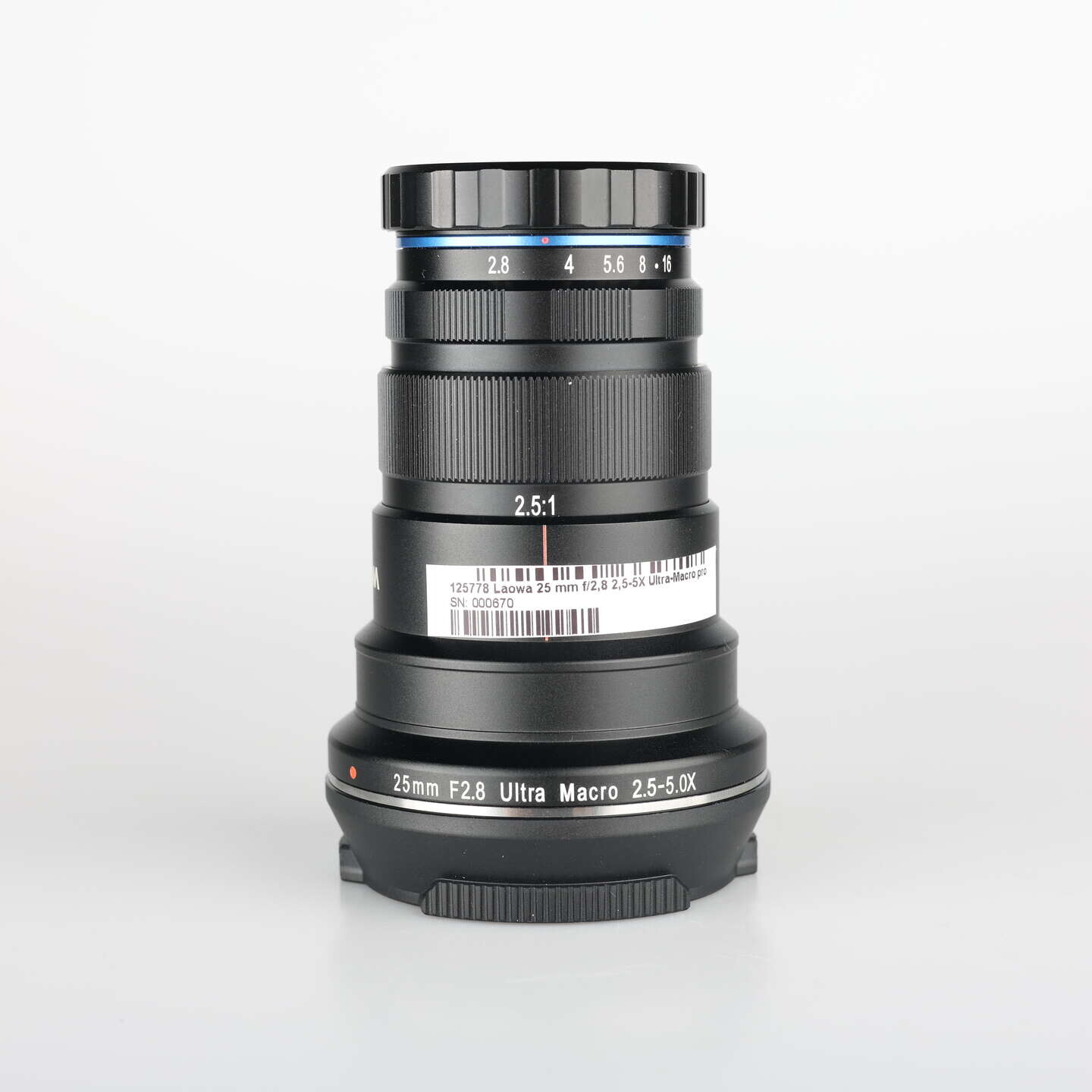 Laowa 25 mm f/2,8 2,5-5X Ultra-Macro pro Canon FE bazar