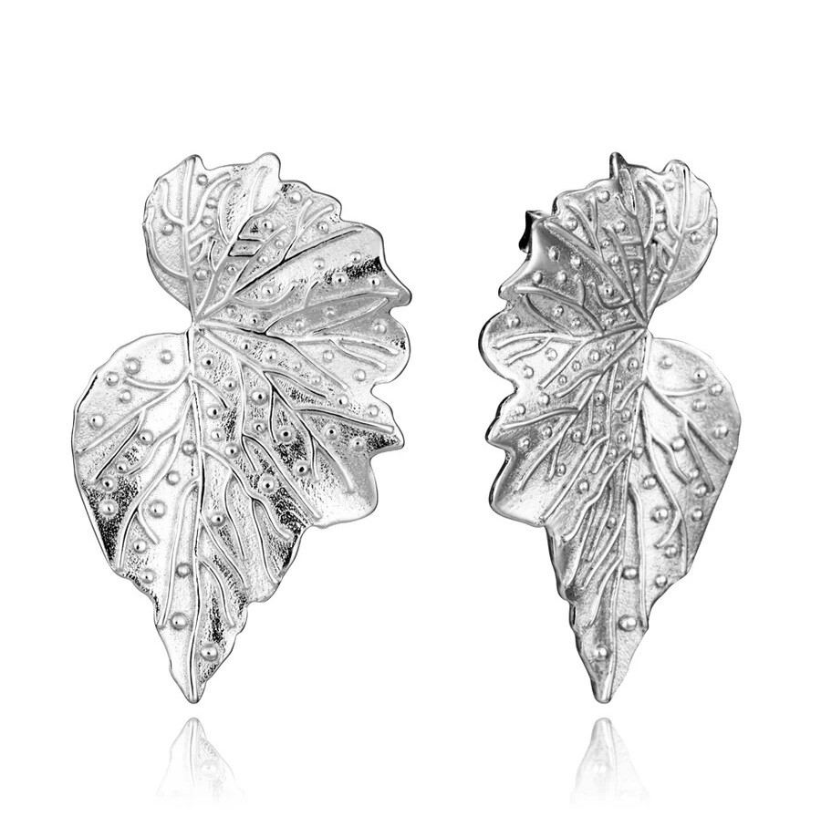 Viceroy Jedinečné stříbrné náušnice Listy 2313E000-00