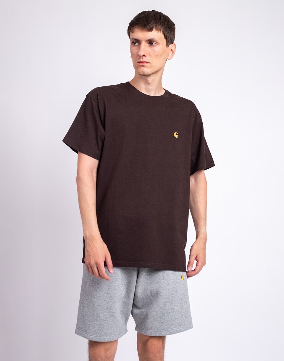Carhartt WIP S/S Chase T-Shirt Tobacco/Gold S
