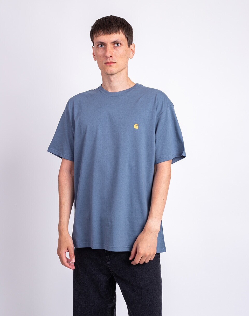 Carhartt WIP S/S Chase T-Shirt Angelite/Gold M