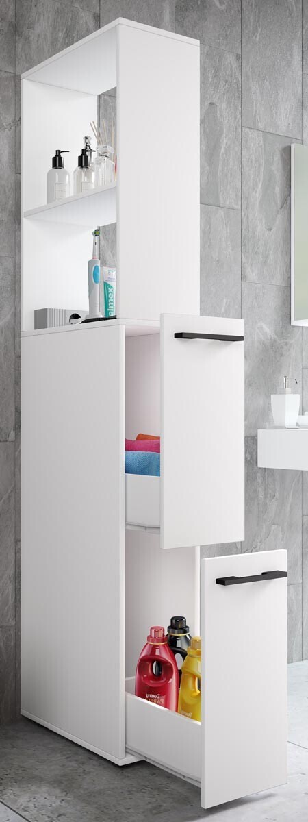 Koupelnová skříňka Sadilo XL, bílá