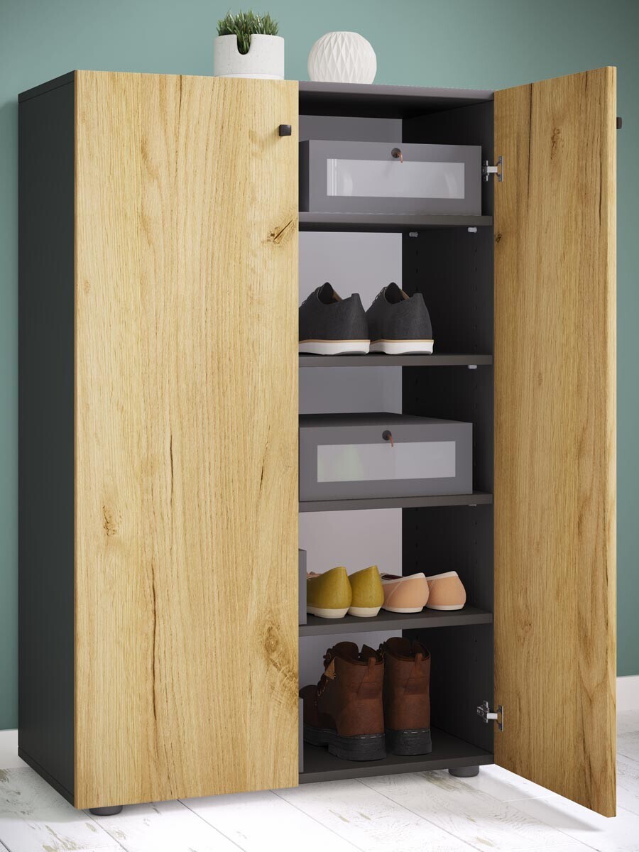 Botník Lona XL 5dílný, antracitový