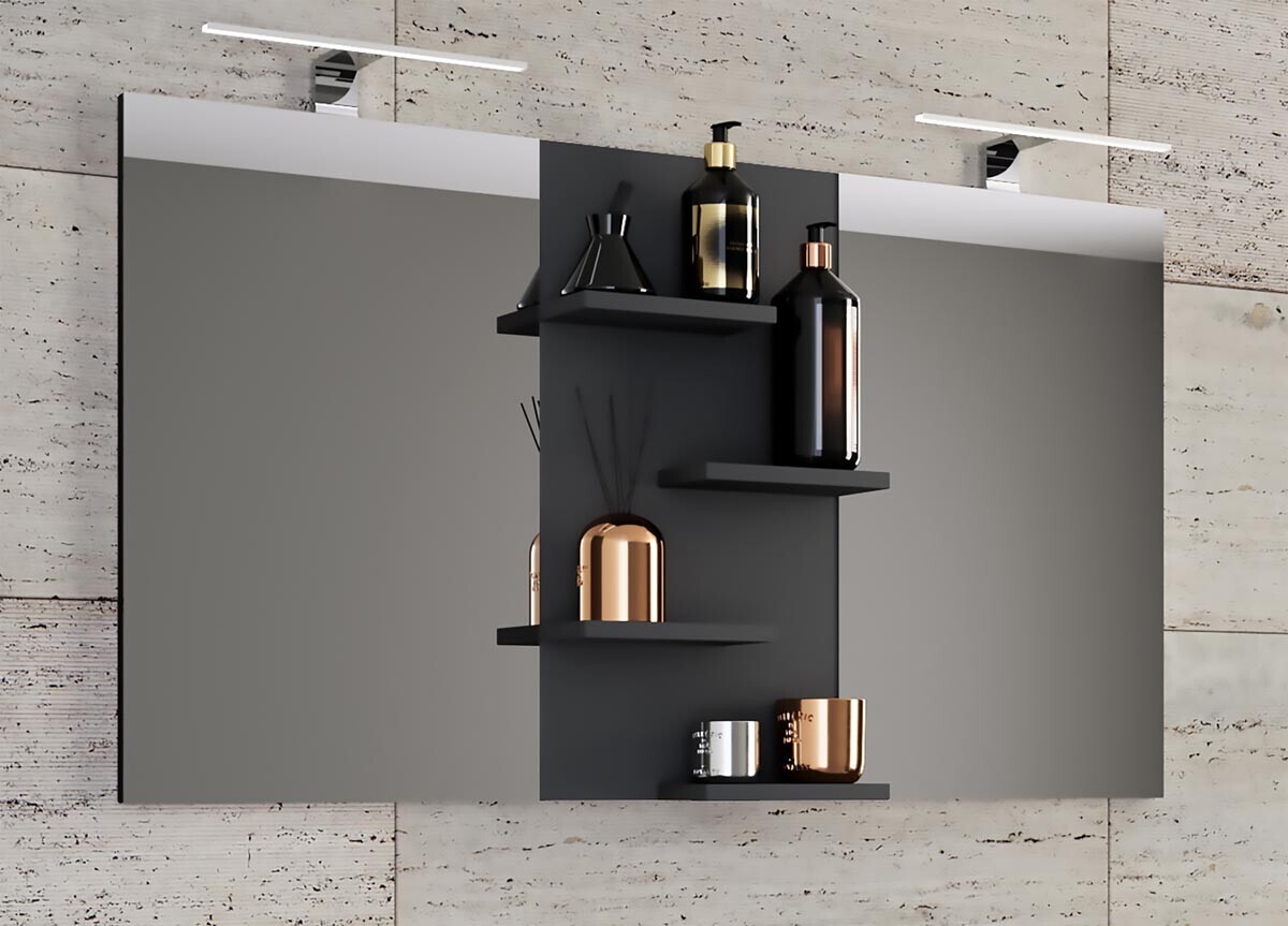 Zrcadlo Budasi, černé