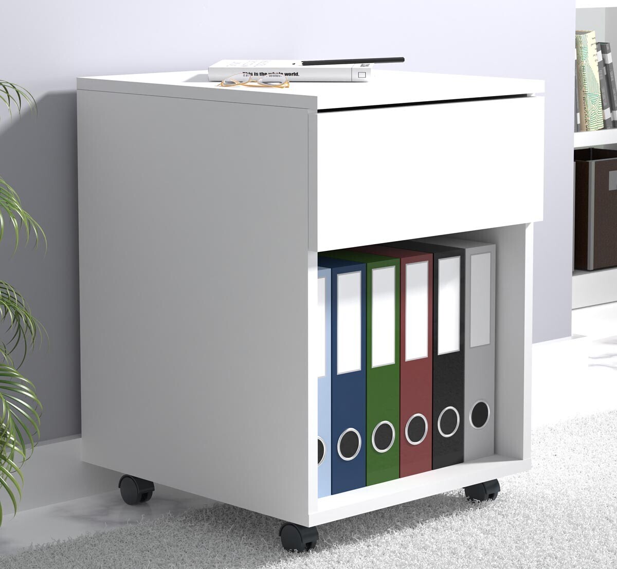 Mobilní kontejner Dalosa 45 1-SB, bílý