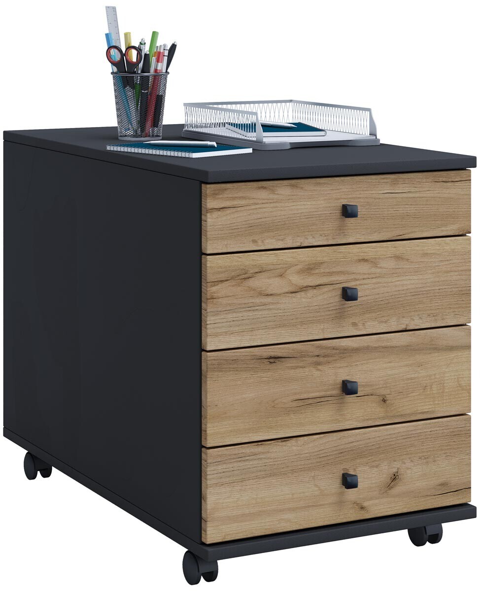 Mobilní zásuvkový kontejner Lona Maxi, Antracit