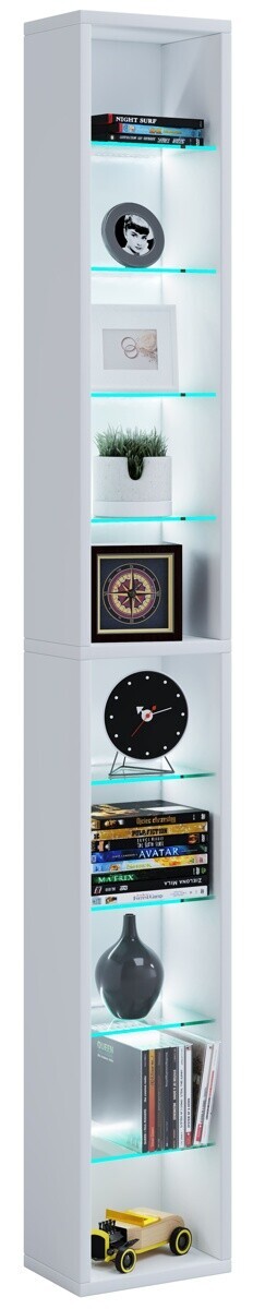 Nástěnná police Rasito XL, bílá