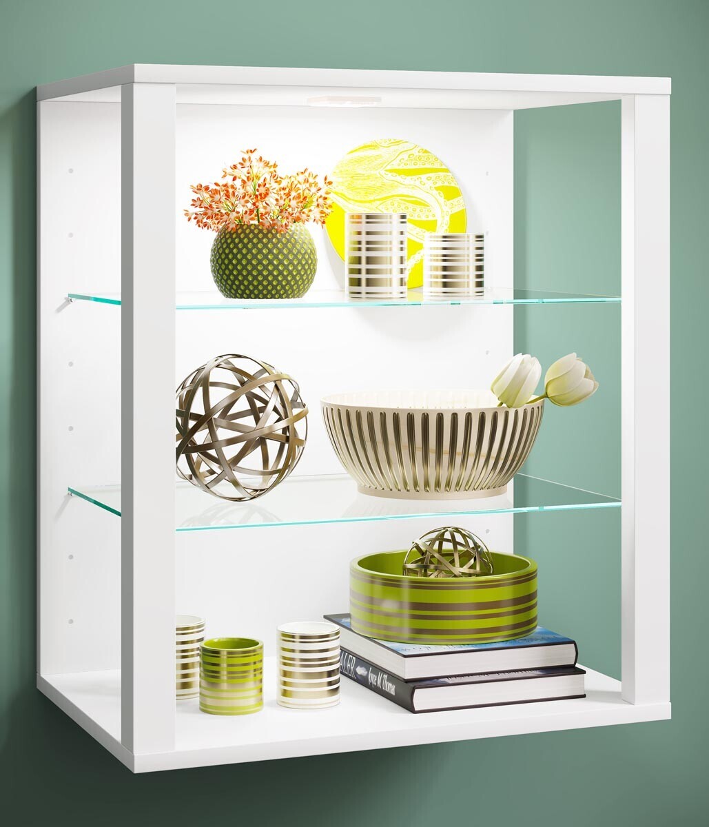 Nástěnná skříňka Glasol SW, bílá