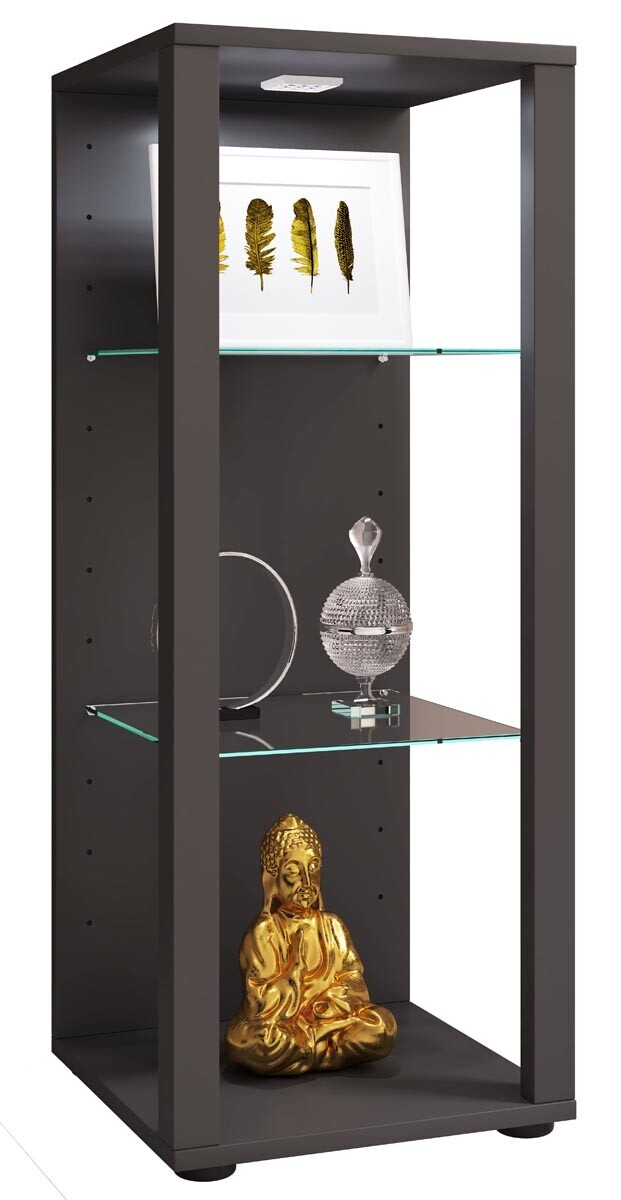 Vitrína Glasol M, antracitová