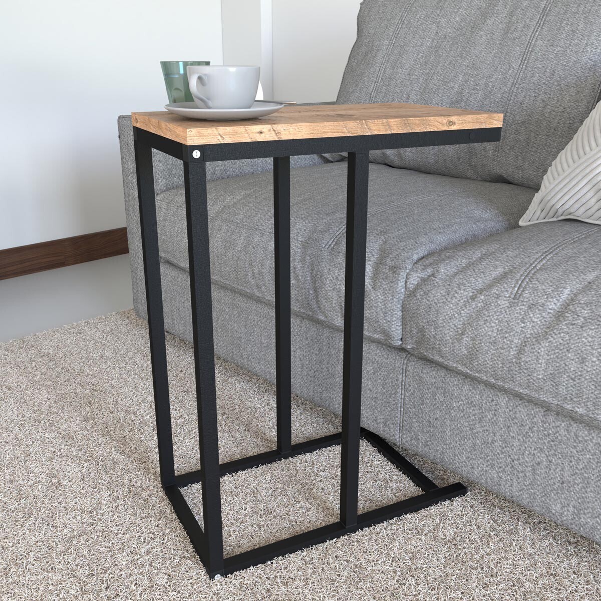 Odkládací stolek Insasi, dub medový