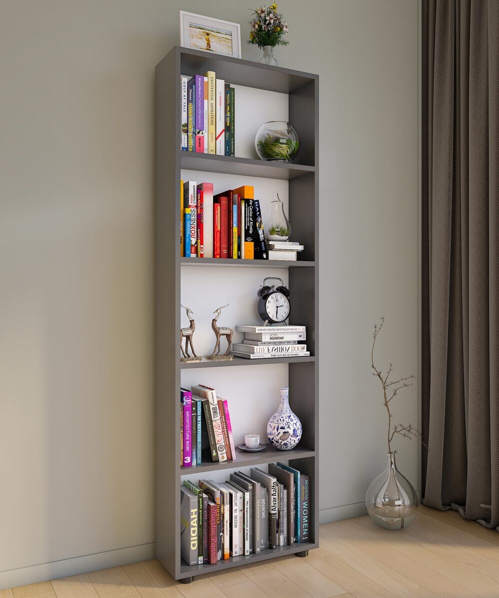 Stojací police Bulas 5dílná, antracitová