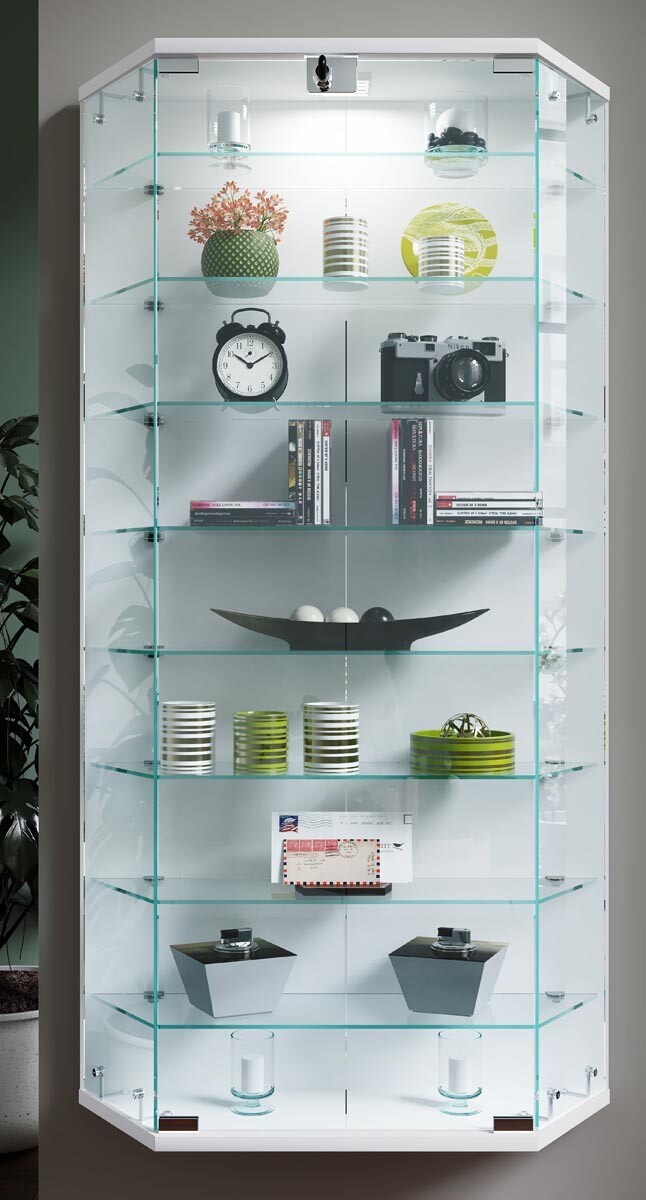 Nástěnná skříňka Benila XL, bílá