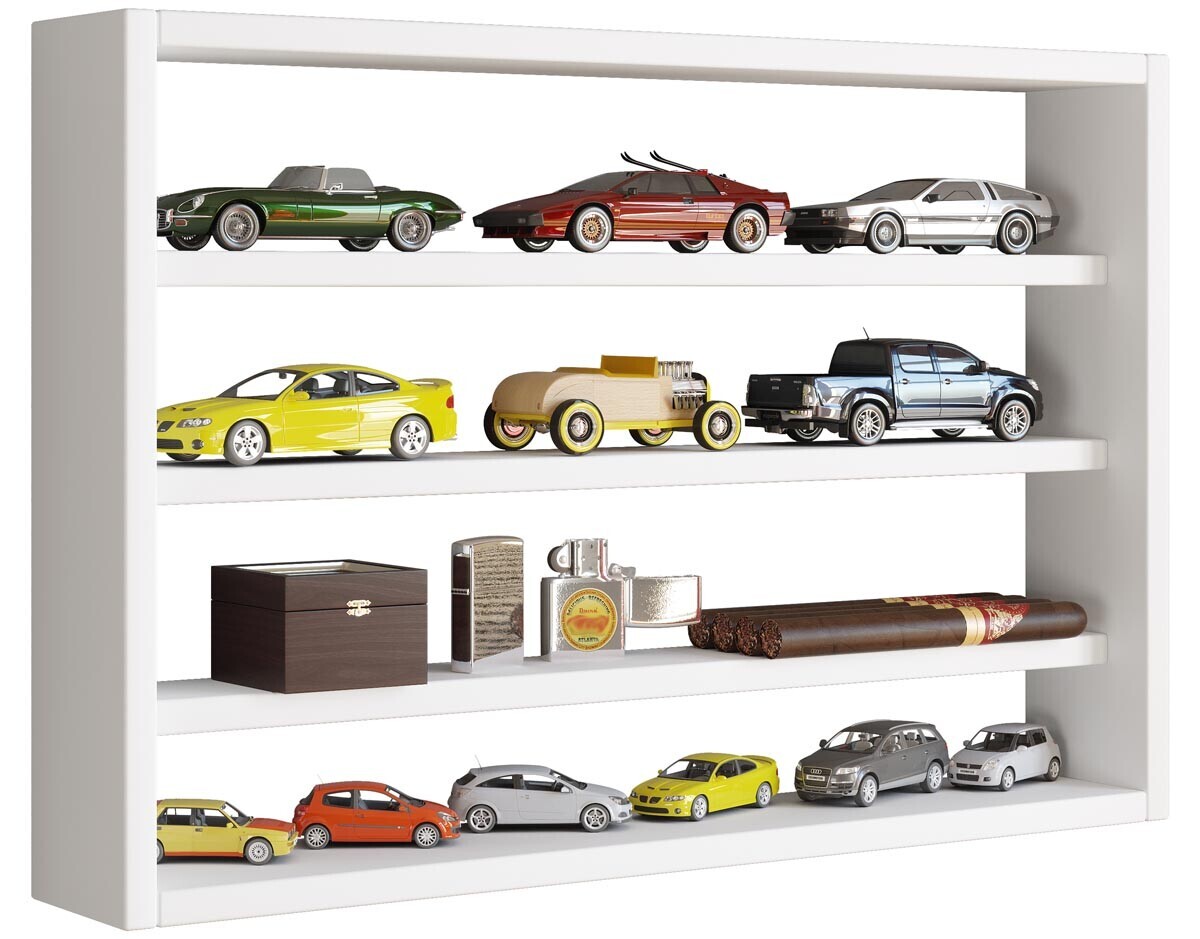 Nástěnná police Osado M, bílá