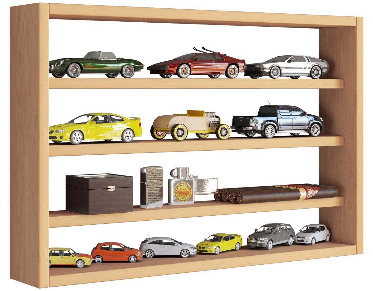 Nástěnná police Osado M, buk