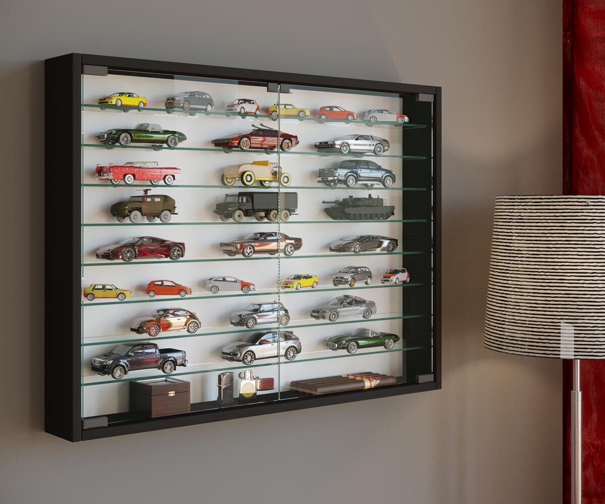 Vitrína Mandosa XXL, černá